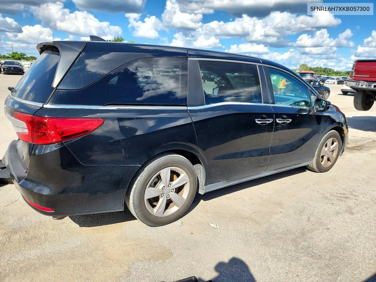 2019 HONDA ODYSSEY VIN 5FNRL6H7XKB057300 — фото 3