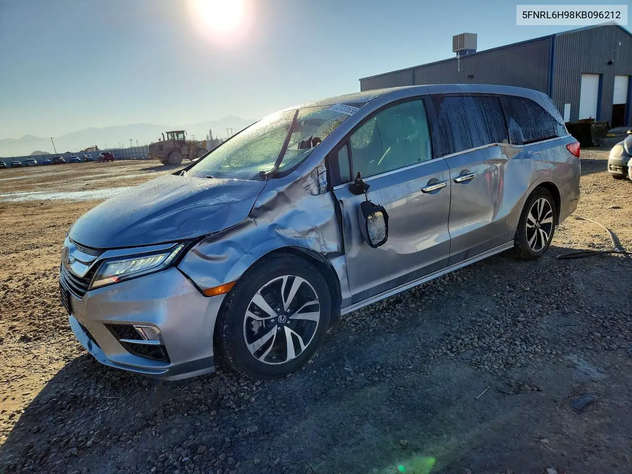 HONDA ODYSSEY 2019, VIN 5FNRL6H98KB096212