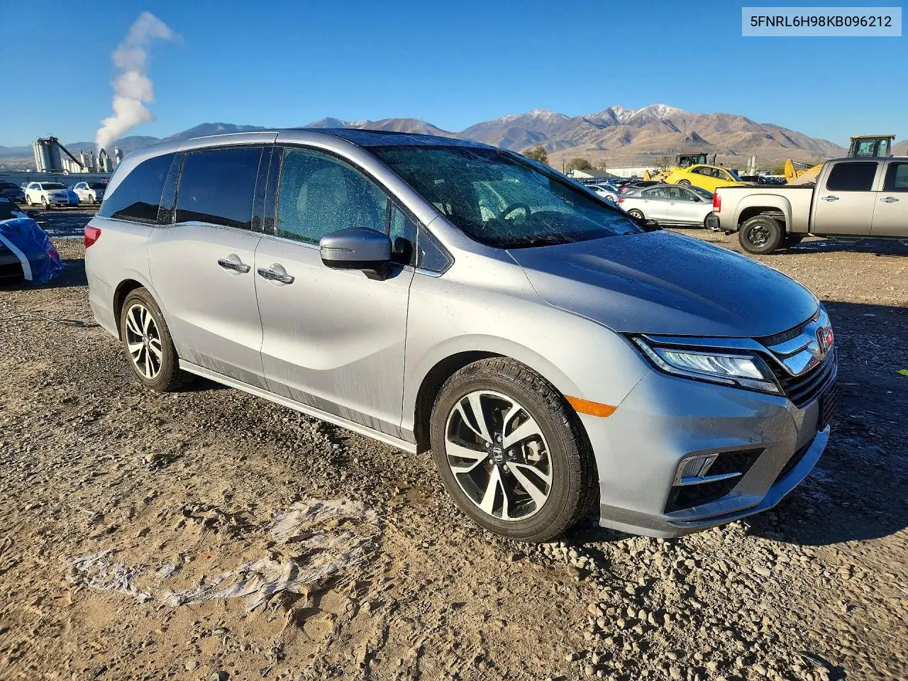 2019 HONDA ODYSSEY VIN 5FNRL6H98KB096212 — фото 4