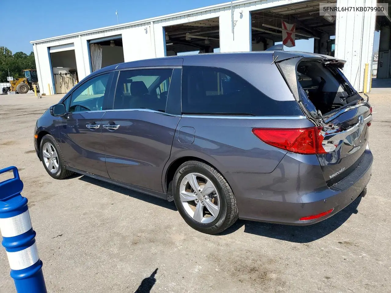 2019 HONDA ODYSSEY VIN 5FNRL6H71KB079900 — фото 2