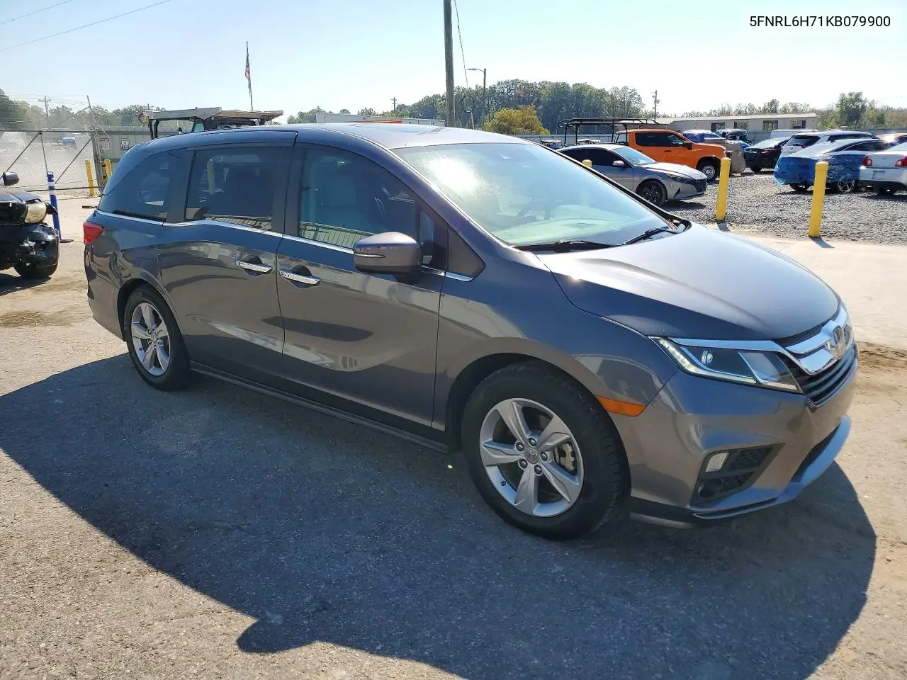 2019 HONDA ODYSSEY VIN 5FNRL6H71KB079900 — фото 4