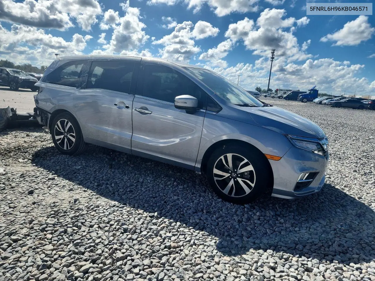 2019 HONDA ODYSSEY VIN 5FNRL6H96KB046571 — фото 4