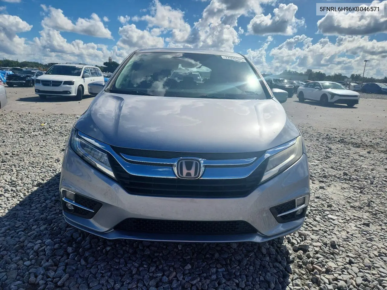 2019 HONDA ODYSSEY VIN 5FNRL6H96KB046571 — фото 5