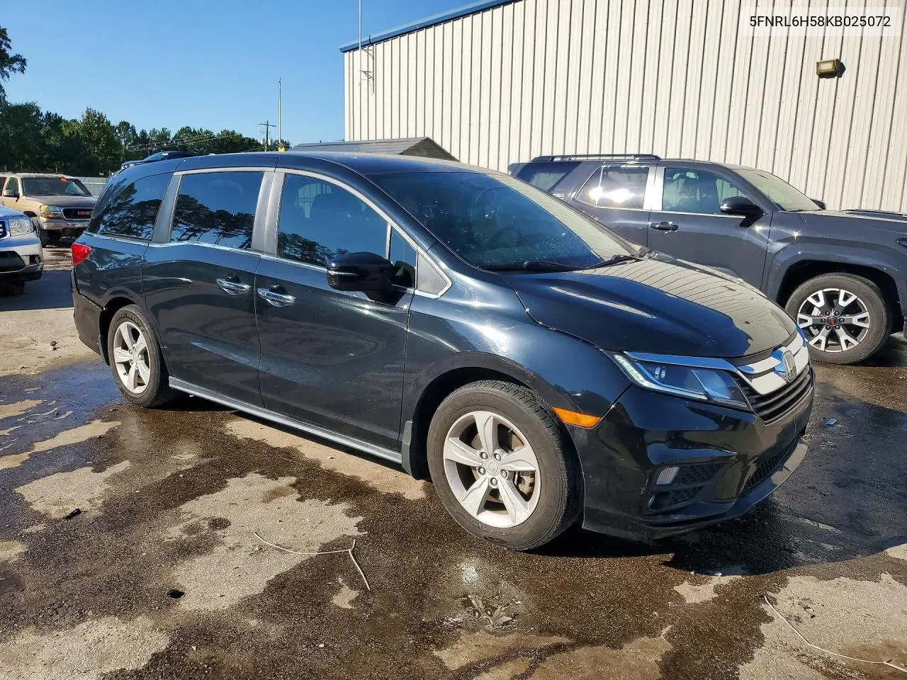 2019 HONDA ODYSSEY VIN 5FNRL6H58KB025072 — фото 4