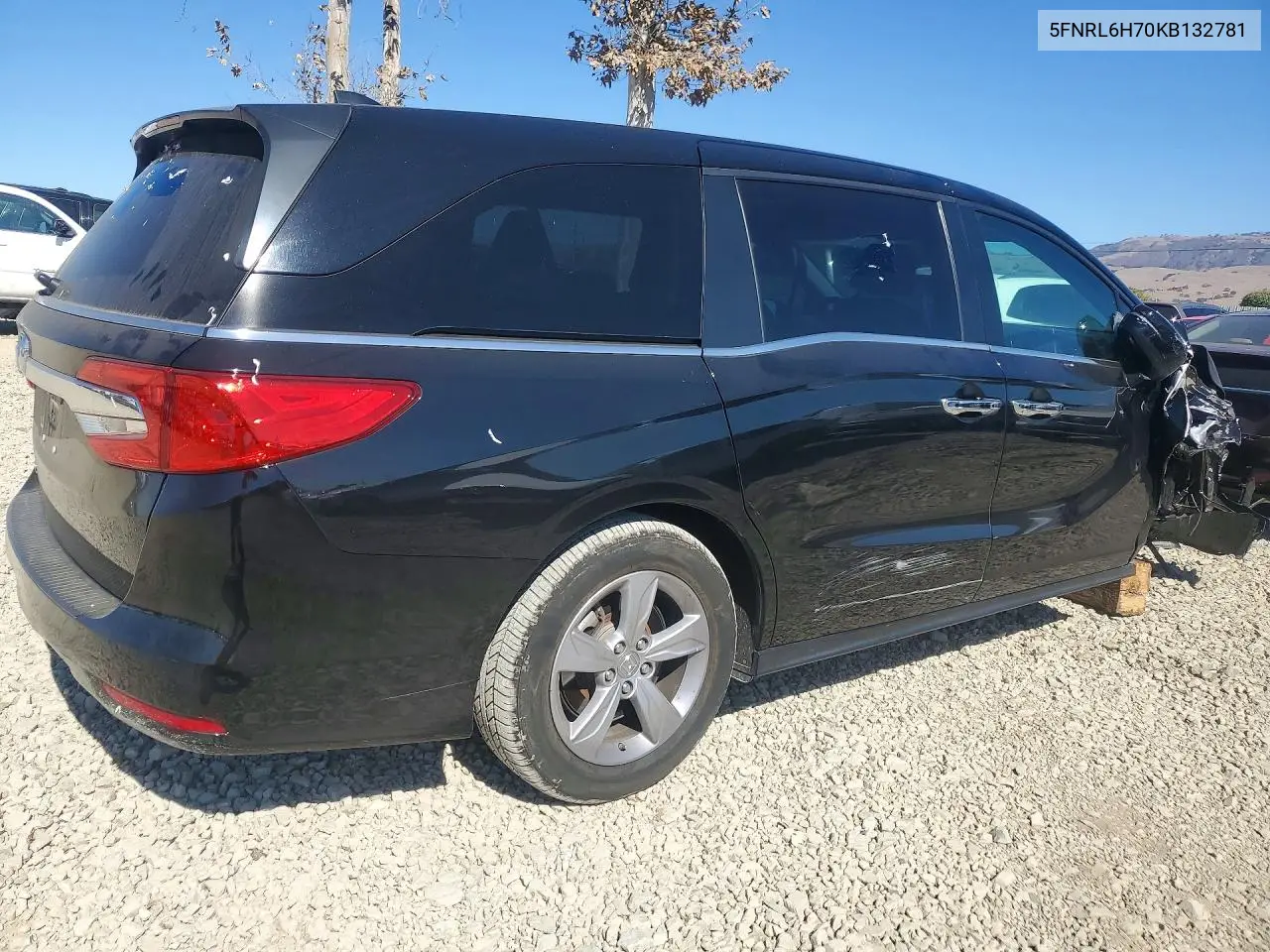 2019 HONDA ODYSSEY VIN 5FNRL6H70KB132781 — фото 3