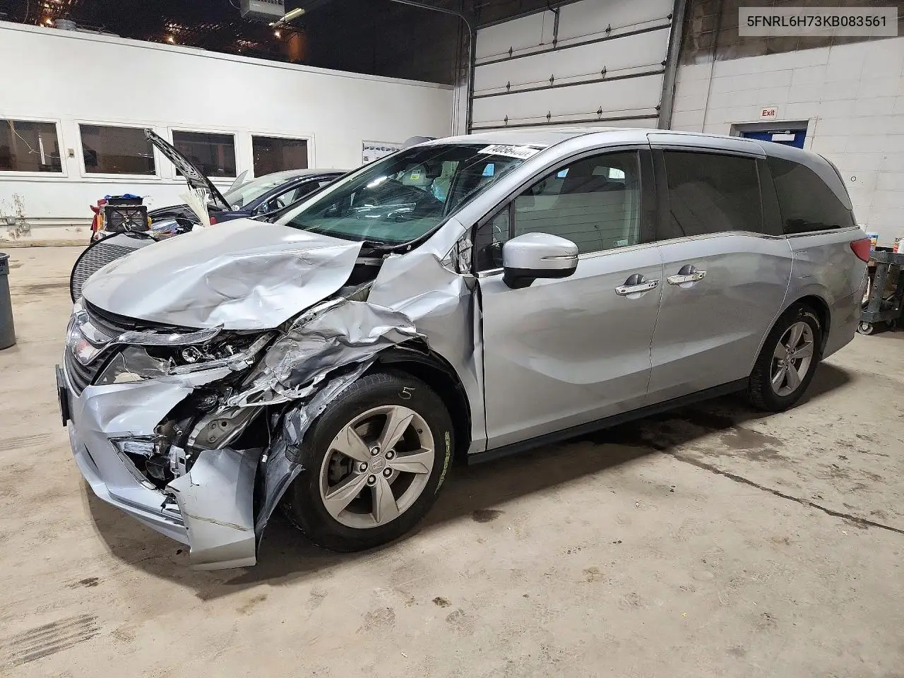 HONDA ODYSSEY 2019, VIN 5FNRL6H73KB083561