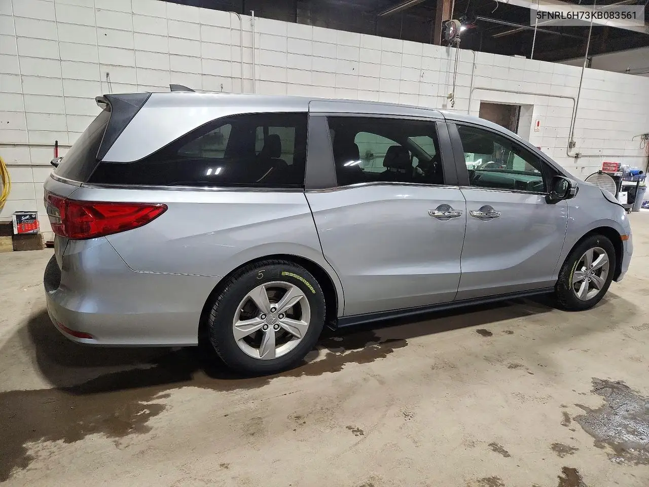 2019 HONDA ODYSSEY VIN 5FNRL6H73KB083561 — фото 3