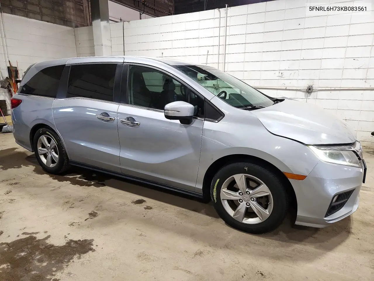 2019 HONDA ODYSSEY VIN 5FNRL6H73KB083561 — фото 4