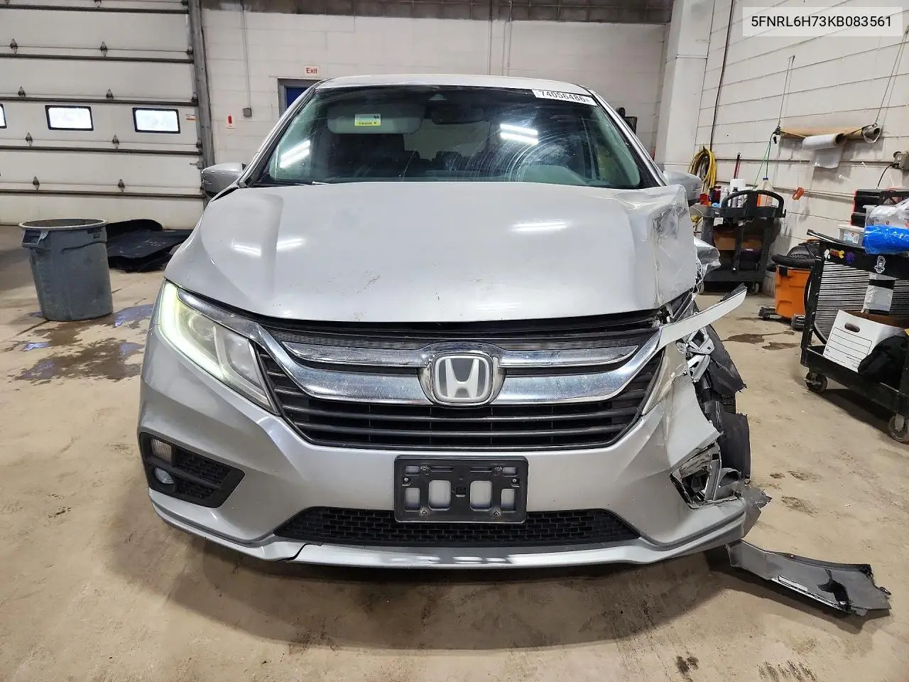 2019 HONDA ODYSSEY VIN 5FNRL6H73KB083561 — фото 5