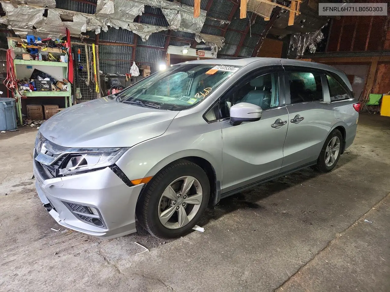 HONDA ODYSSEY 2020, VIN 5FNRL6H71LB050303