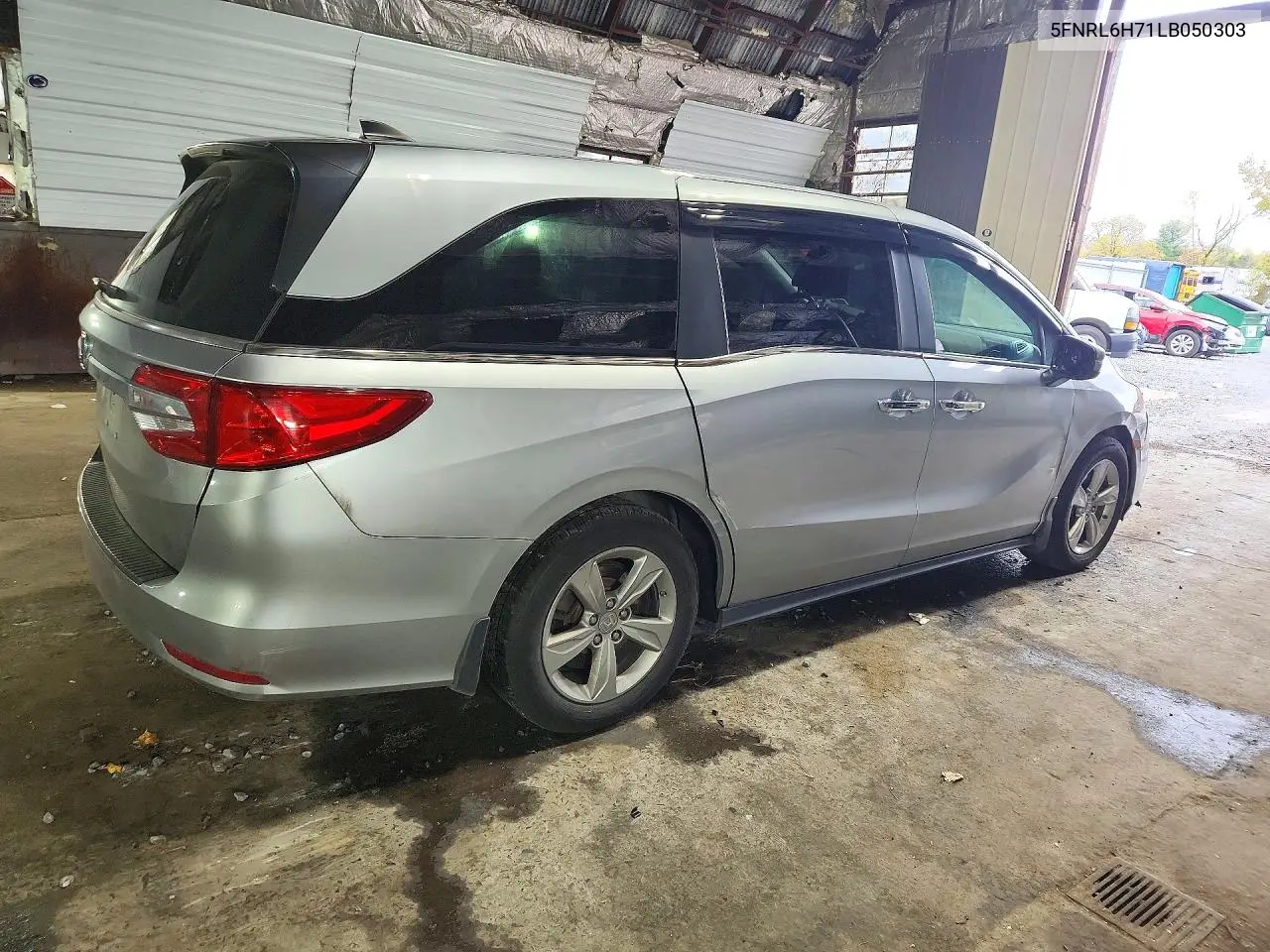 2020 HONDA ODYSSEY VIN 5FNRL6H71LB050303 — фото 3
