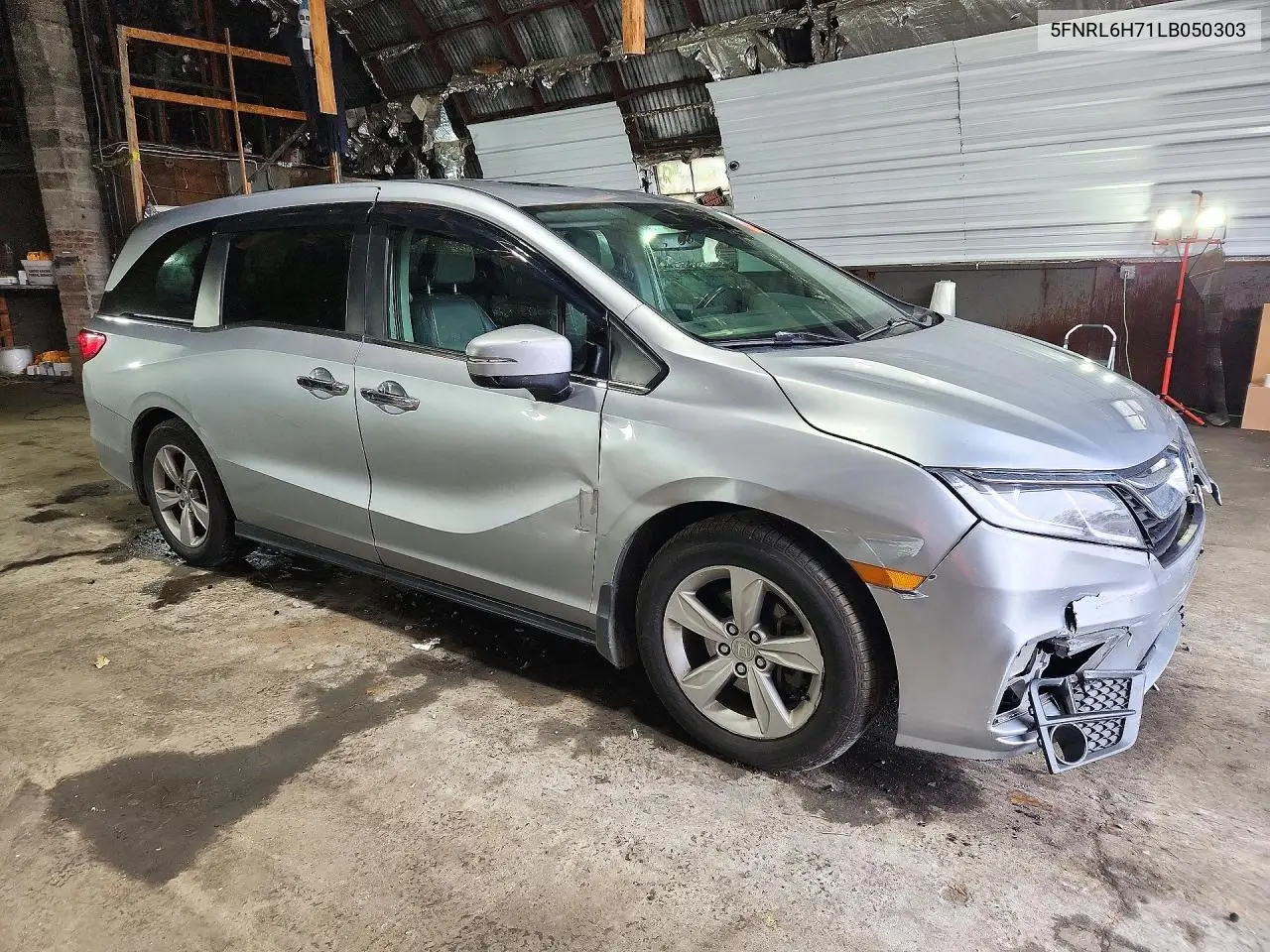 2020 HONDA ODYSSEY VIN 5FNRL6H71LB050303 — фото 4