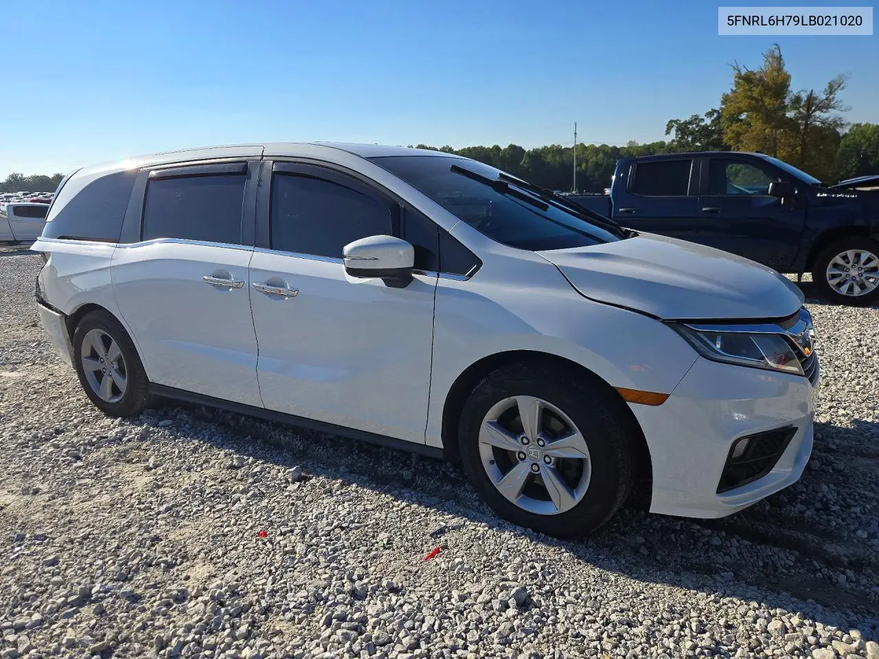 2020 HONDA ODYSSEY VIN 5FNRL6H79LB021020 — фото 4