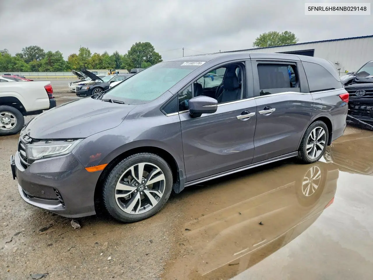 HONDA ODYSSEY 2022, VIN 5FNRL6H84NB029148
