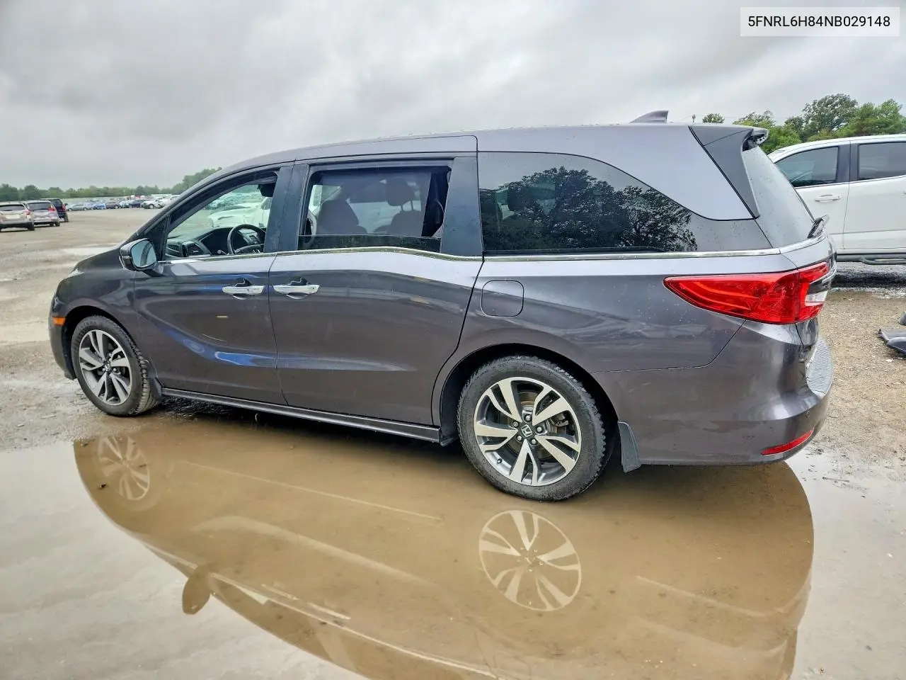 2022 HONDA ODYSSEY VIN 5FNRL6H84NB029148 — фото 2