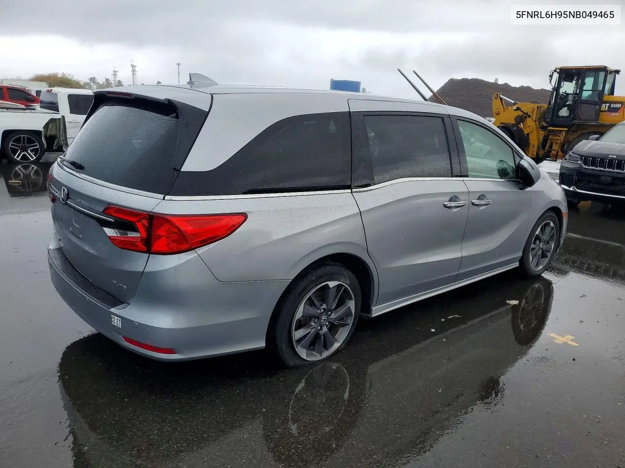 2022 HONDA ODYSSEY VIN 5FNRL6H95NB049465 — фото 3