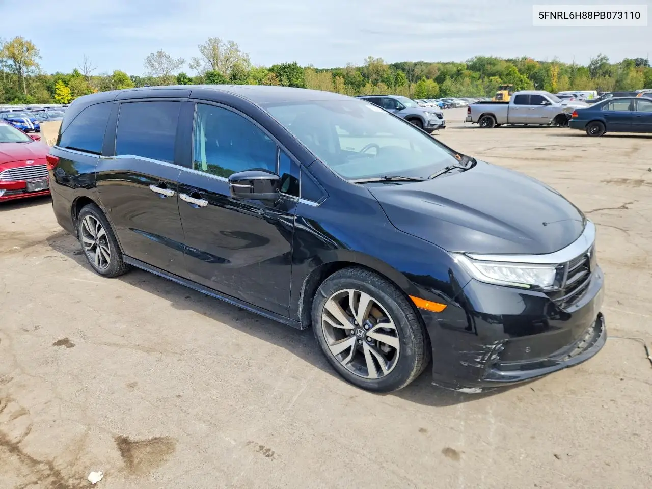 2023 HONDA ODYSSEY VIN 5FNRL6H88PB073110 — фото 4