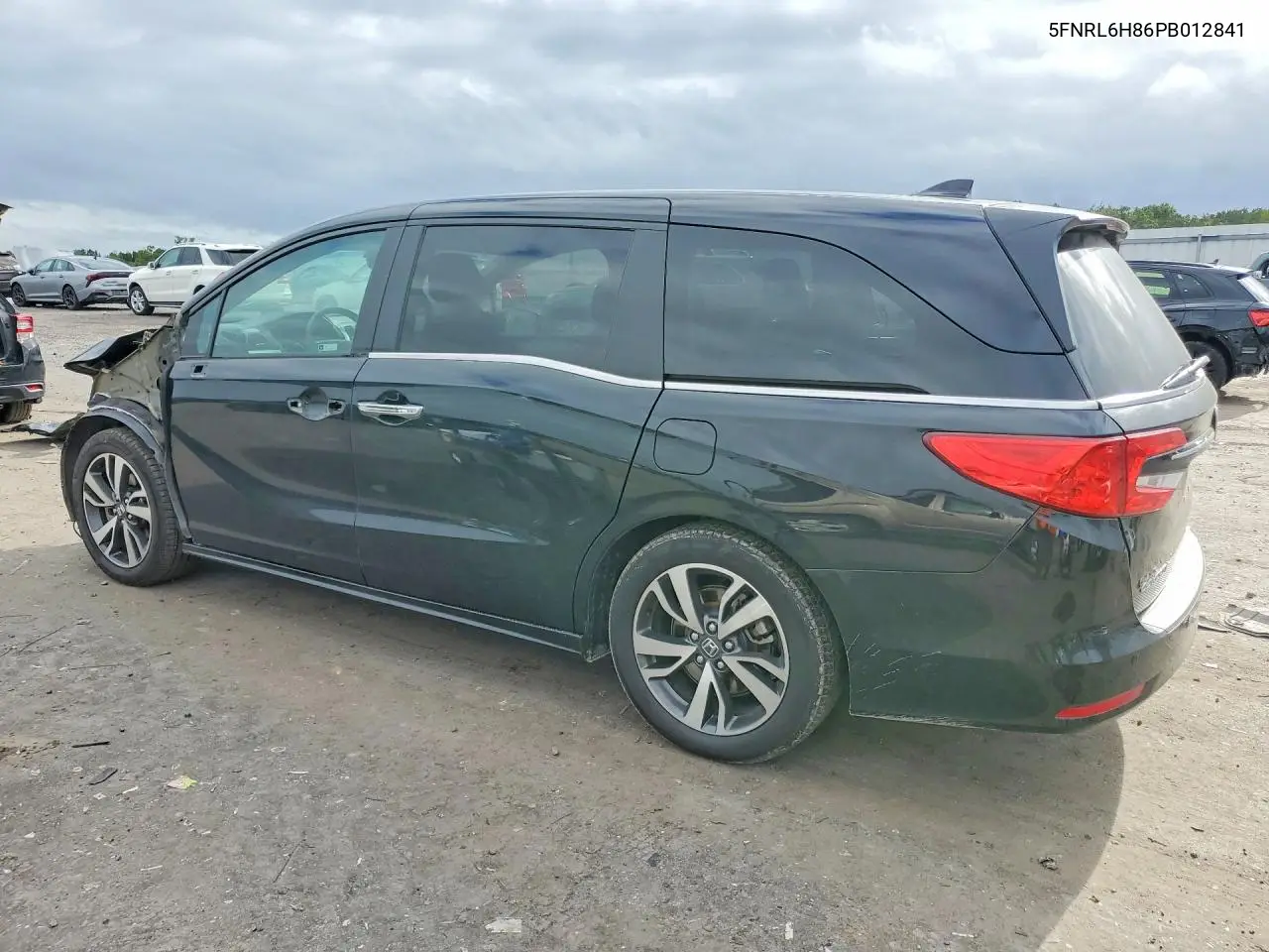 2023 HONDA ODYSSEY VIN 5FNRL6H86PB012841 — фото 2