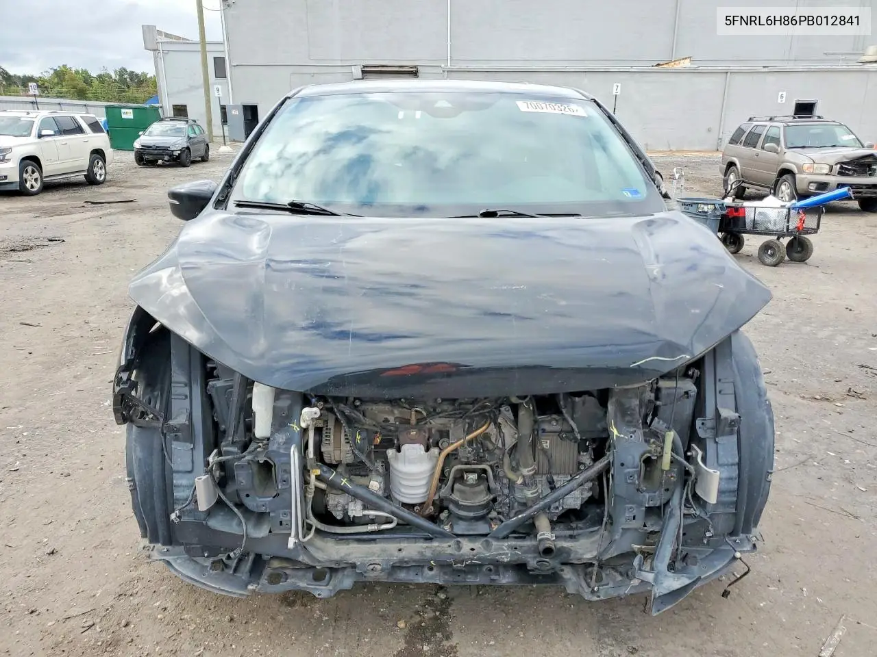 2023 HONDA ODYSSEY VIN 5FNRL6H86PB012841 — фото 5