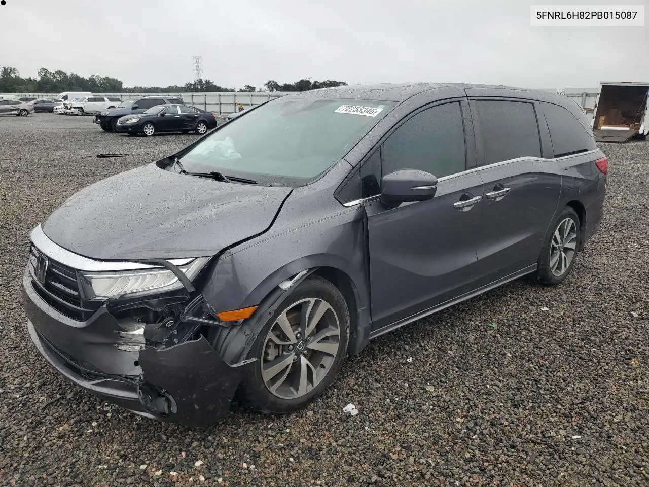HONDA ODYSSEY 2023, VIN 5FNRL6H82PB015087