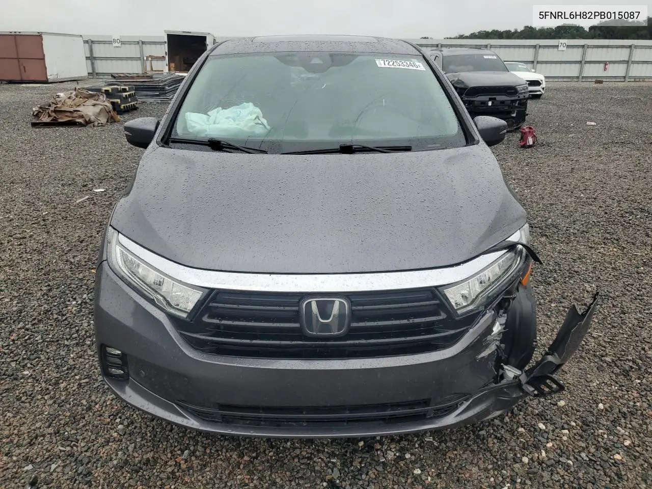 2023 HONDA ODYSSEY VIN 5FNRL6H82PB015087 — фото 5
