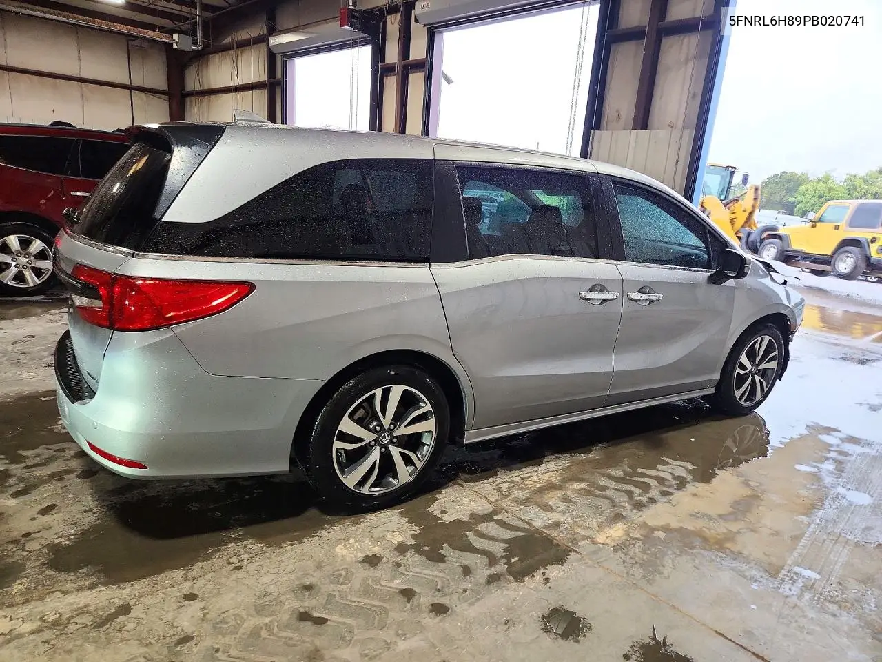 2023 HONDA ODYSSEY VIN 5FNRL6H89PB020741 — фото 3