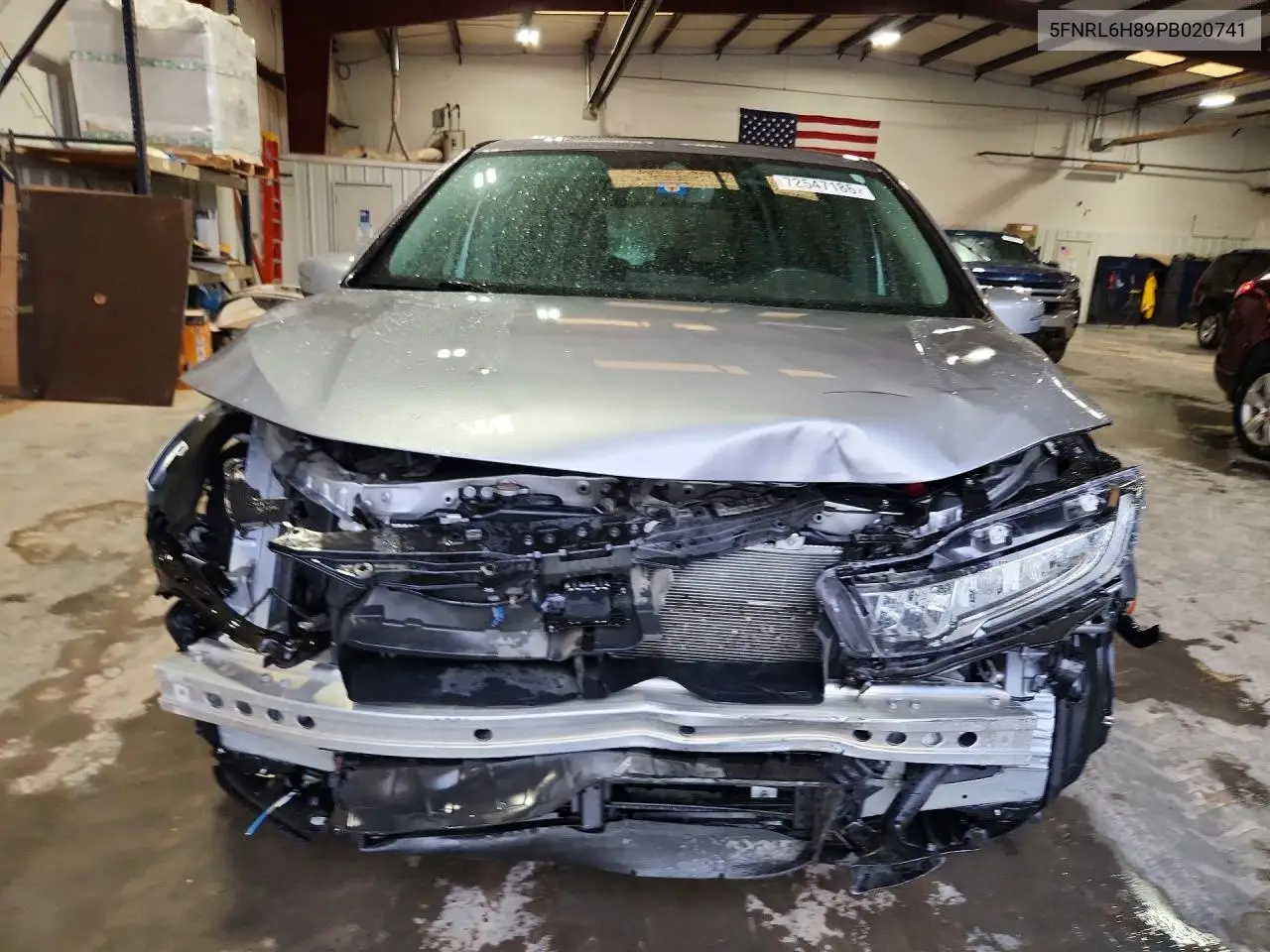 2023 HONDA ODYSSEY VIN 5FNRL6H89PB020741 — фото 5
