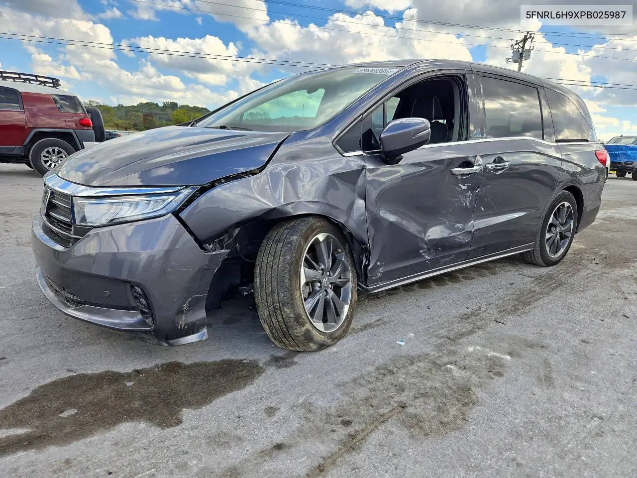 HONDA ODYSSEY 2023, VIN 5FNRL6H9XPB025987