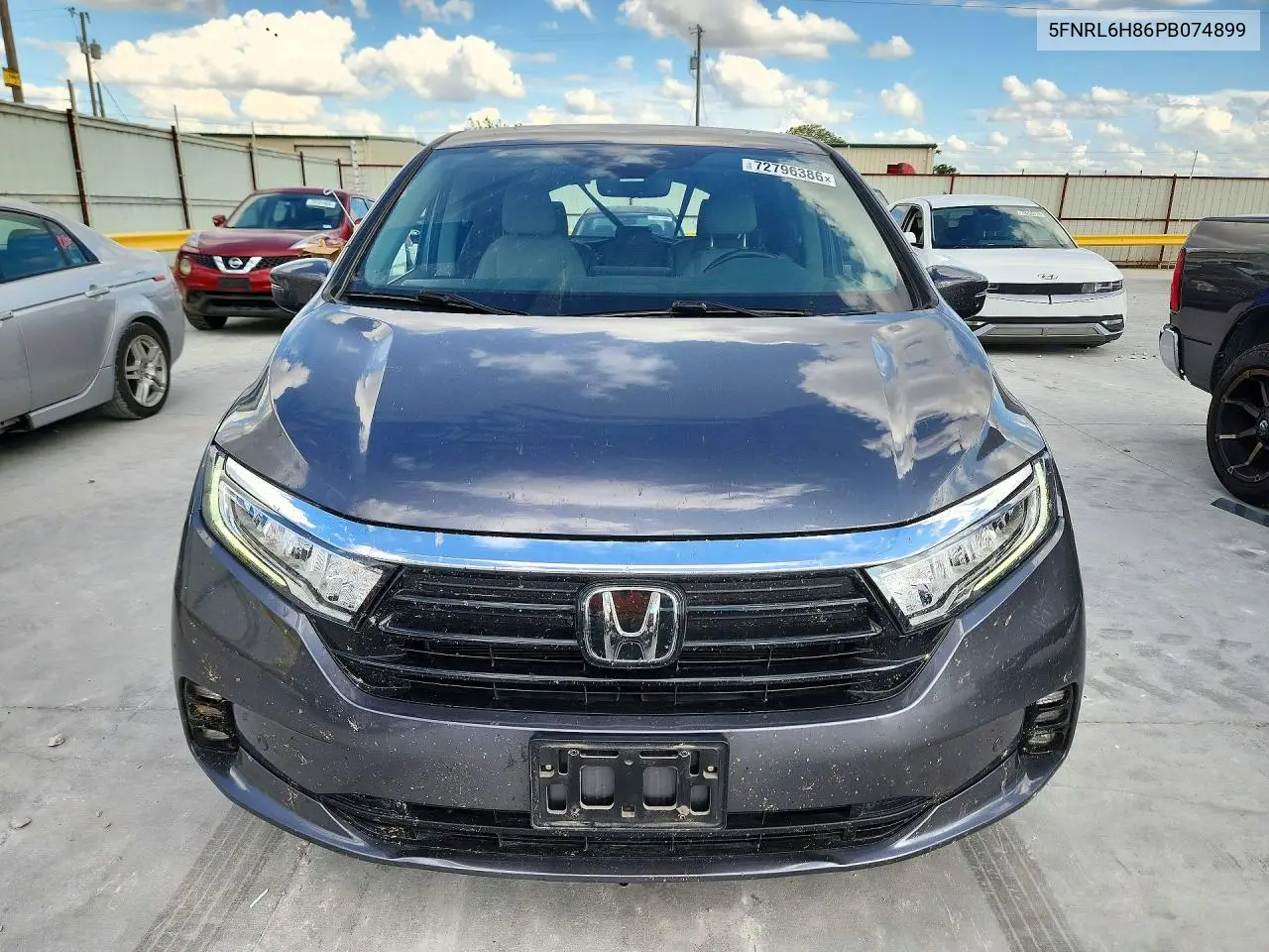 2023 HONDA ODYSSEY VIN 5FNRL6H86PB074899 — фото 5