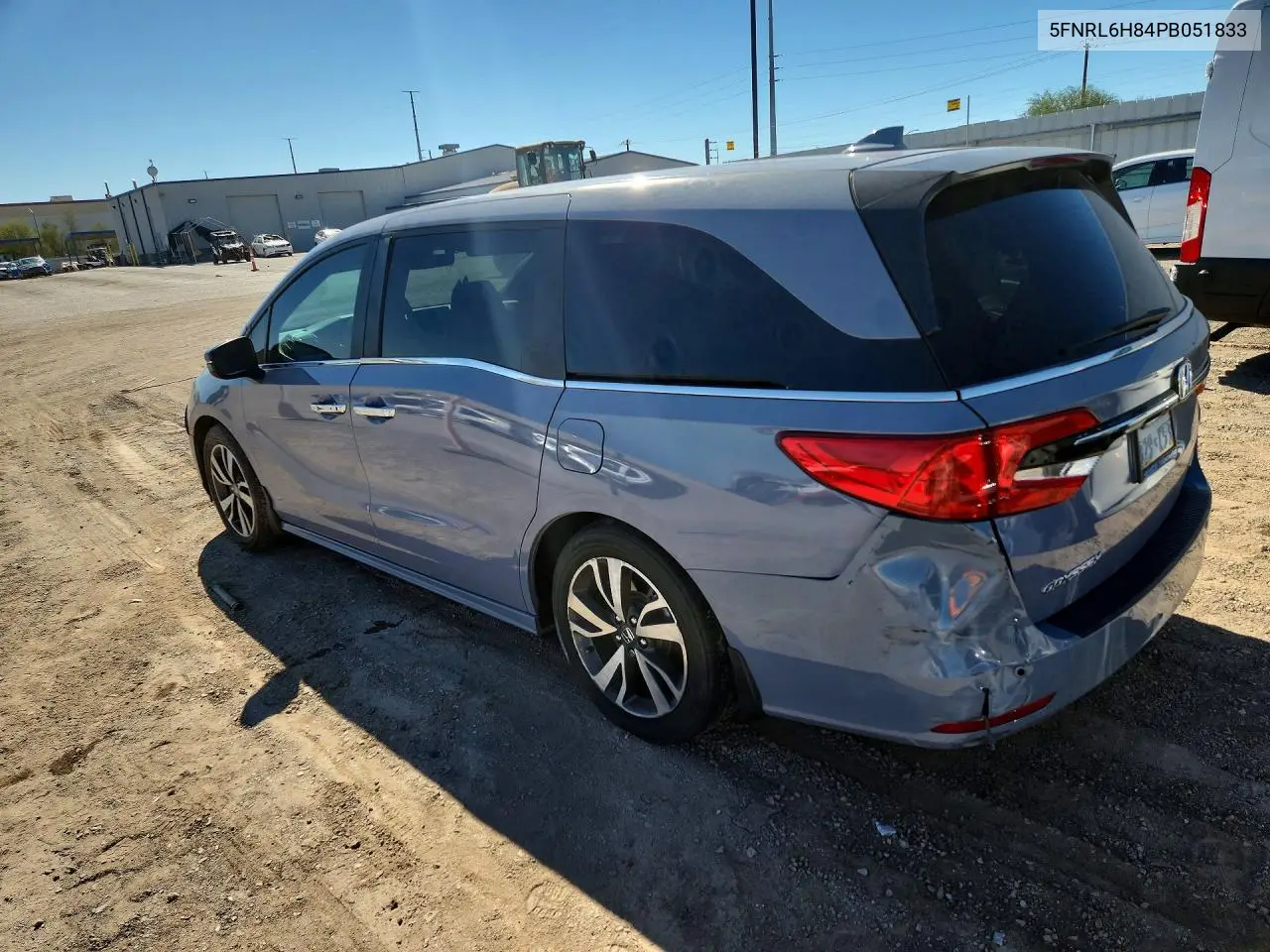 2023 HONDA ODYSSEY VIN 5FNRL6H84PB051833 — фото 2