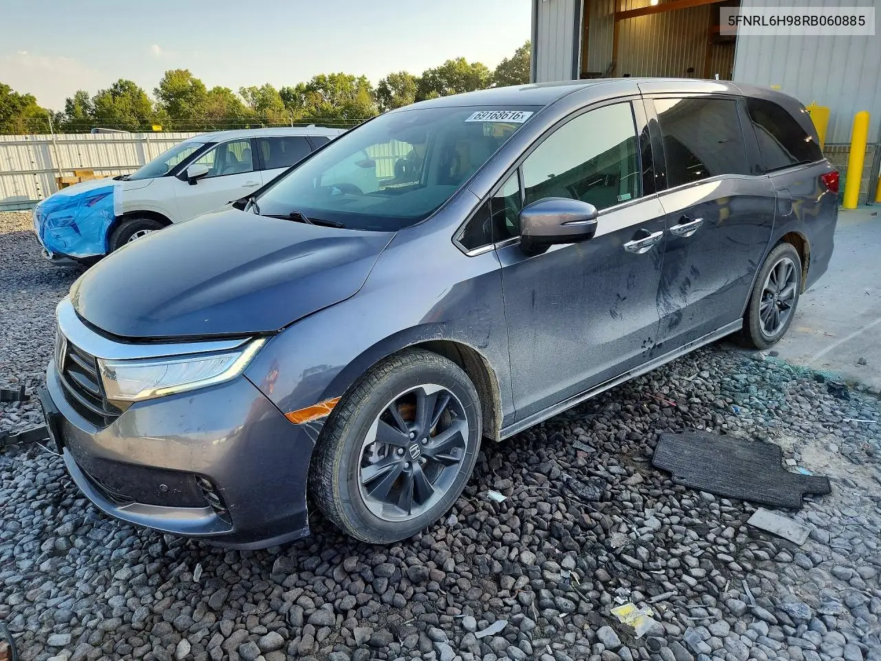 HONDA ODYSSEY 2024, VIN 5FNRL6H98RB060885