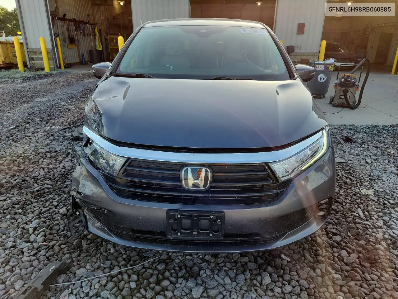 2024 HONDA ODYSSEY VIN 5FNRL6H98RB060885 — фото 5