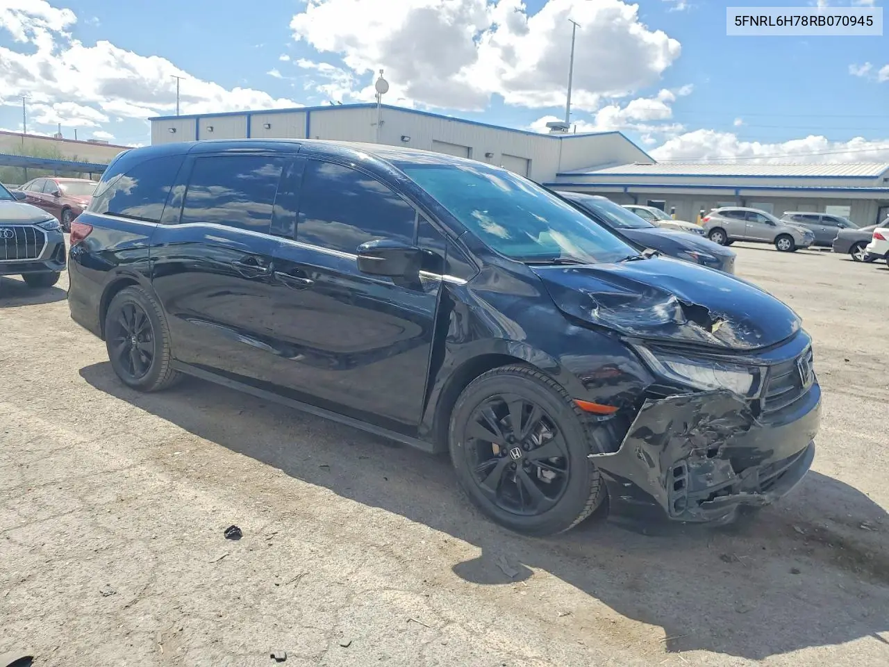 2024 HONDA ODYSSEY VIN 5FNRL6H78RB070945 — фото 4