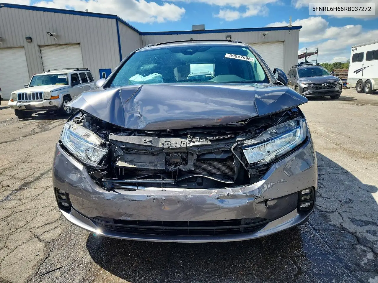 2024 HONDA ODYSSEY VIN 5FNRL6H66RB037272 — фото 5