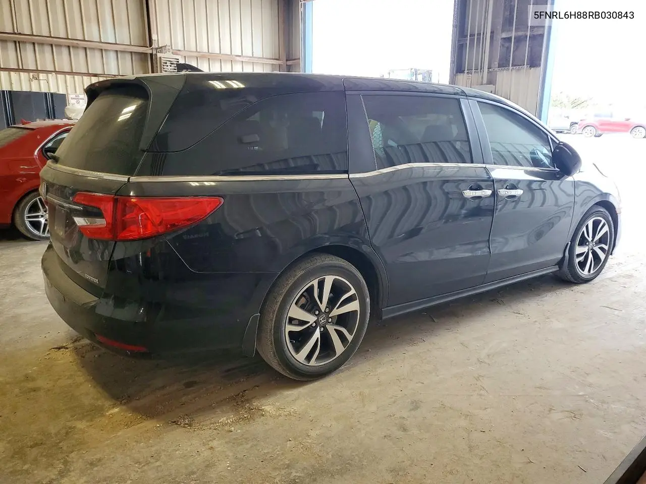 2024 HONDA ODYSSEY VIN 5FNRL6H88RB030843 — фото 3