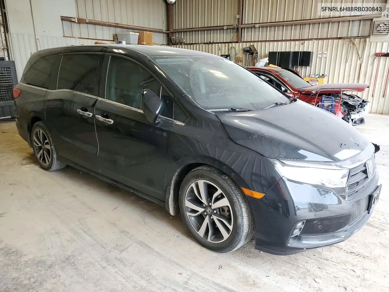 2024 HONDA ODYSSEY VIN 5FNRL6H88RB030843 — фото 4
