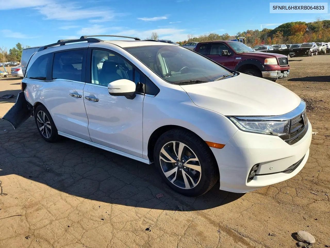 2024 HONDA ODYSSEY VIN 5FNRL6H8XRB064833 — фото 4