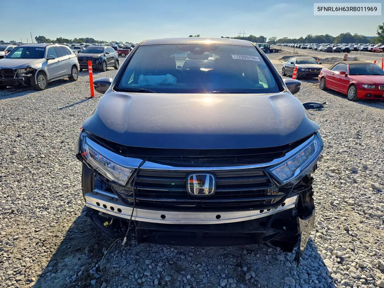 2024 HONDA ODYSSEY VIN 5FNRL6H63RB011969 — фото 5