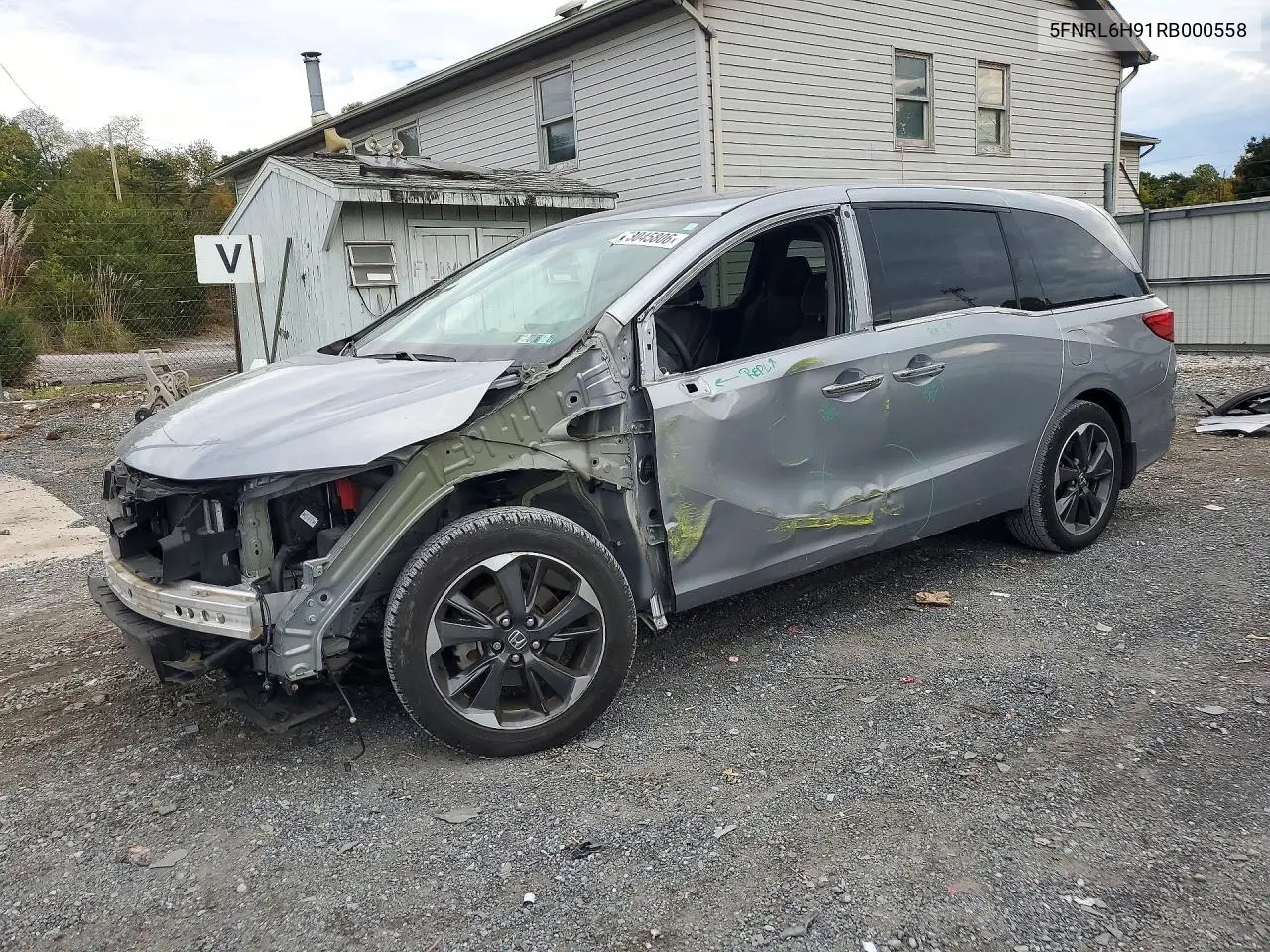 HONDA ODYSSEY 2024, VIN 5FNRL6H91RB000558