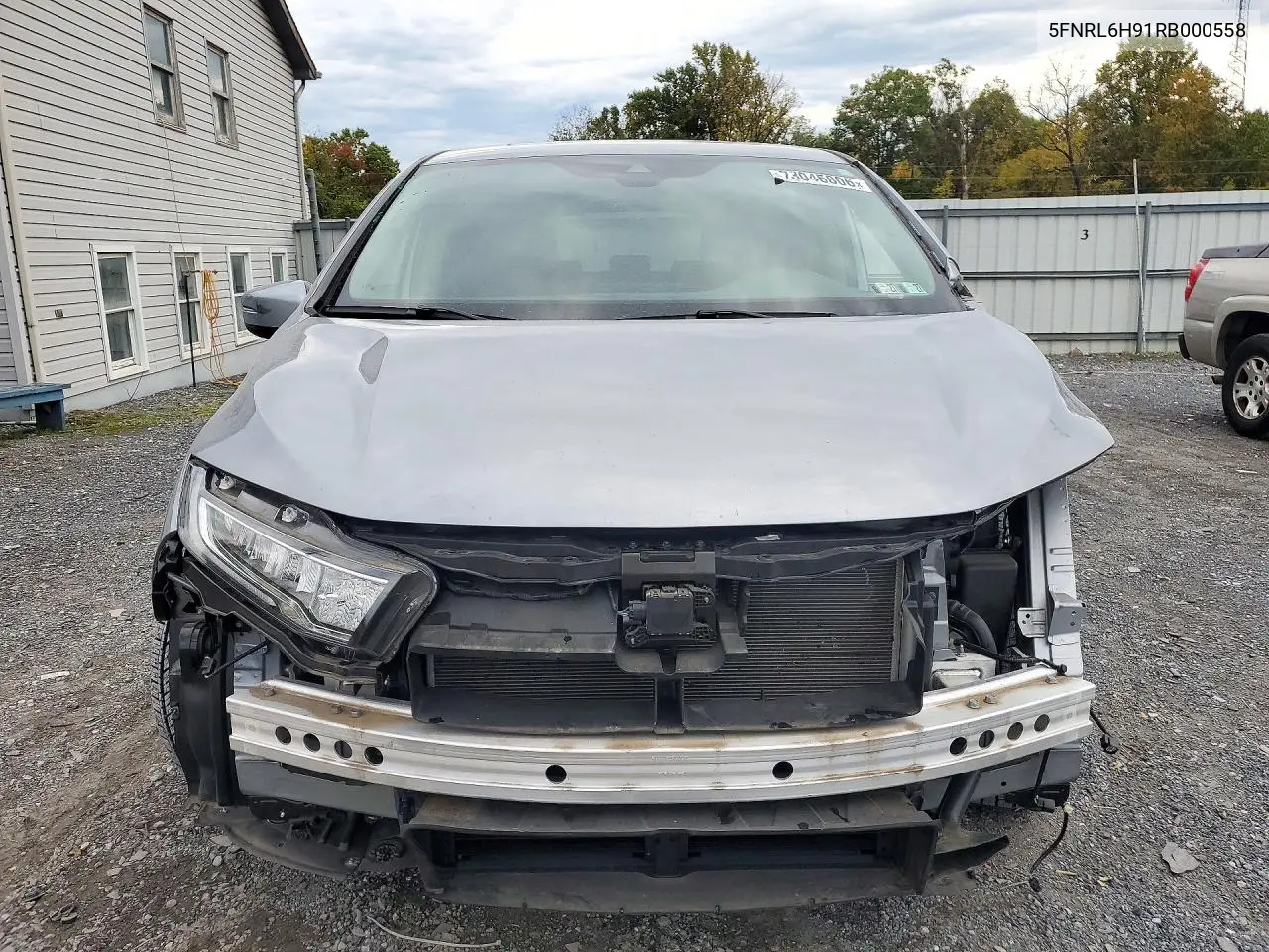 2024 HONDA ODYSSEY VIN 5FNRL6H91RB000558 — фото 5