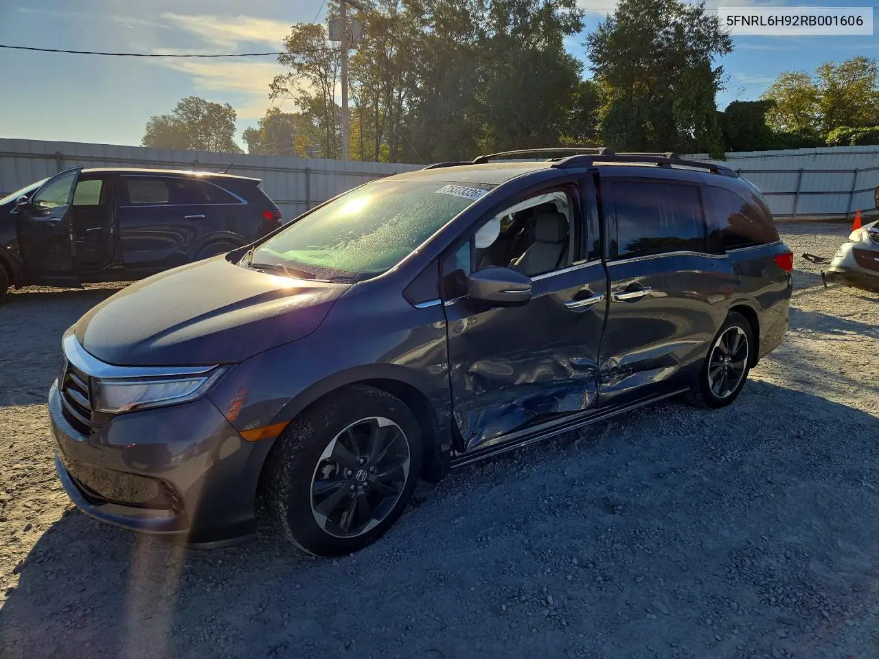 HONDA ODYSSEY 2024, VIN 5FNRL6H92RB001606