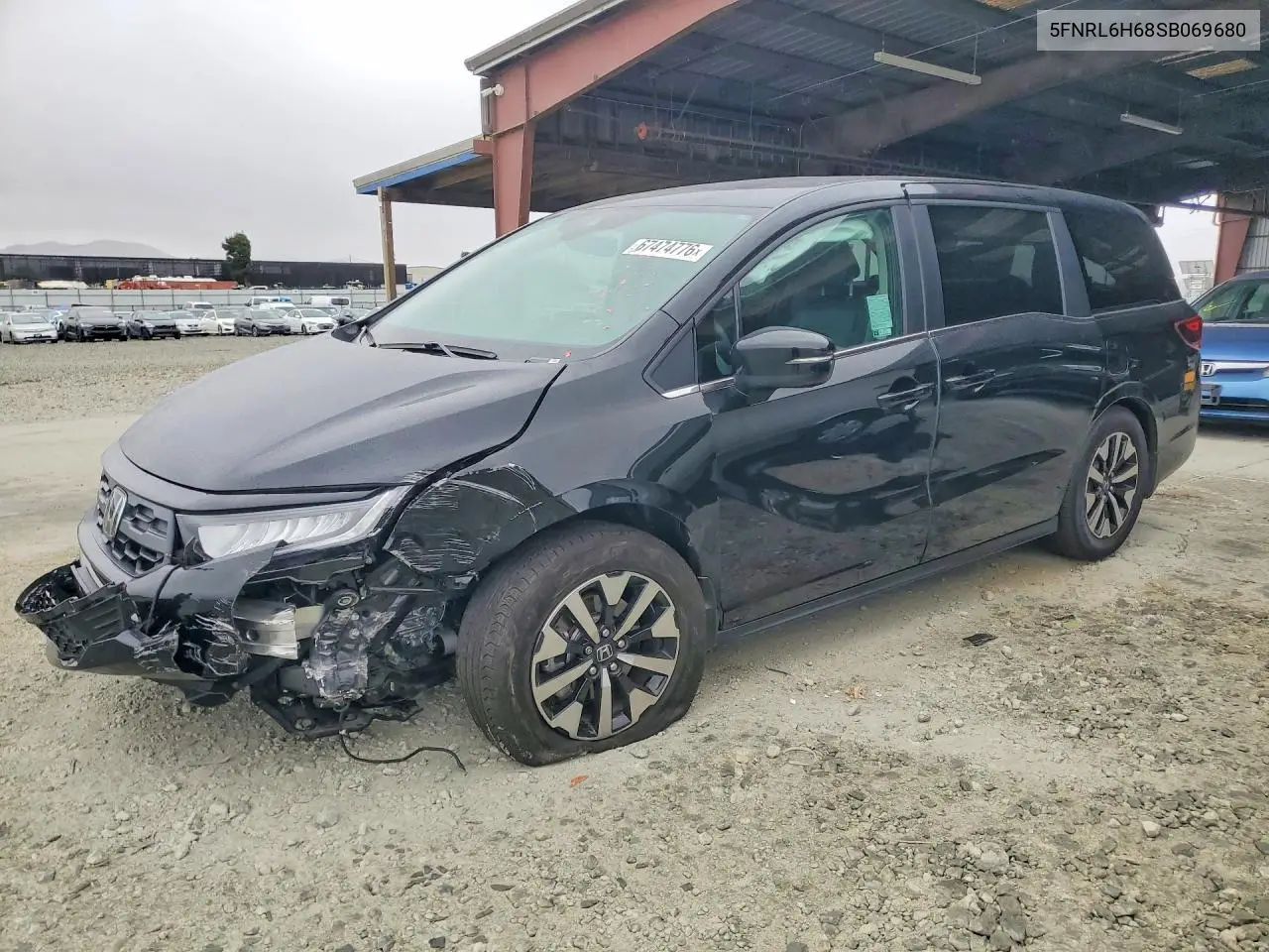 HONDA ODYSSEY 2025, VIN 5FNRL6H68SB069680