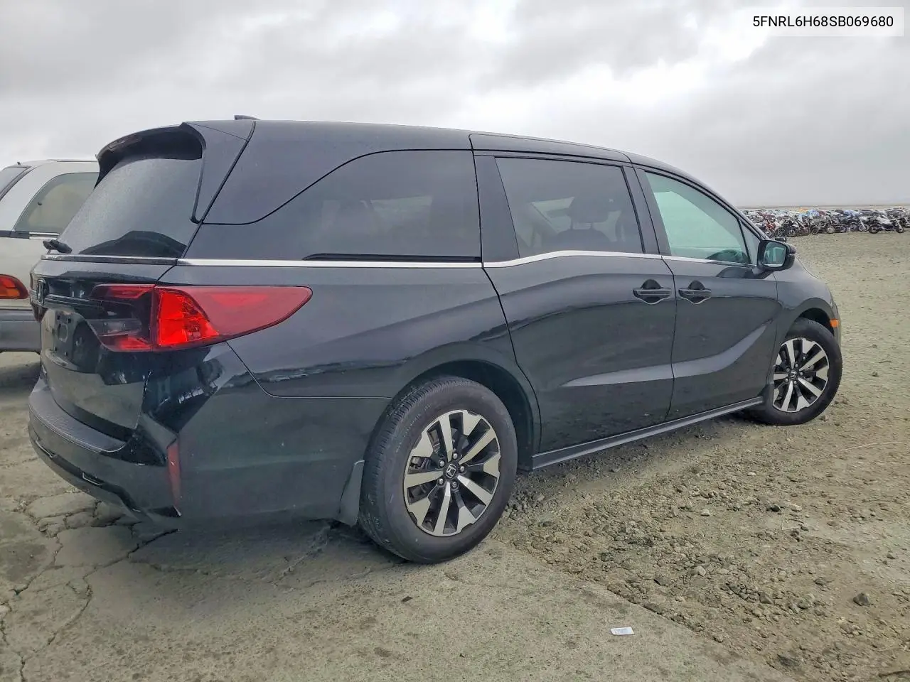 2025 HONDA ODYSSEY VIN 5FNRL6H68SB069680 — фото 3