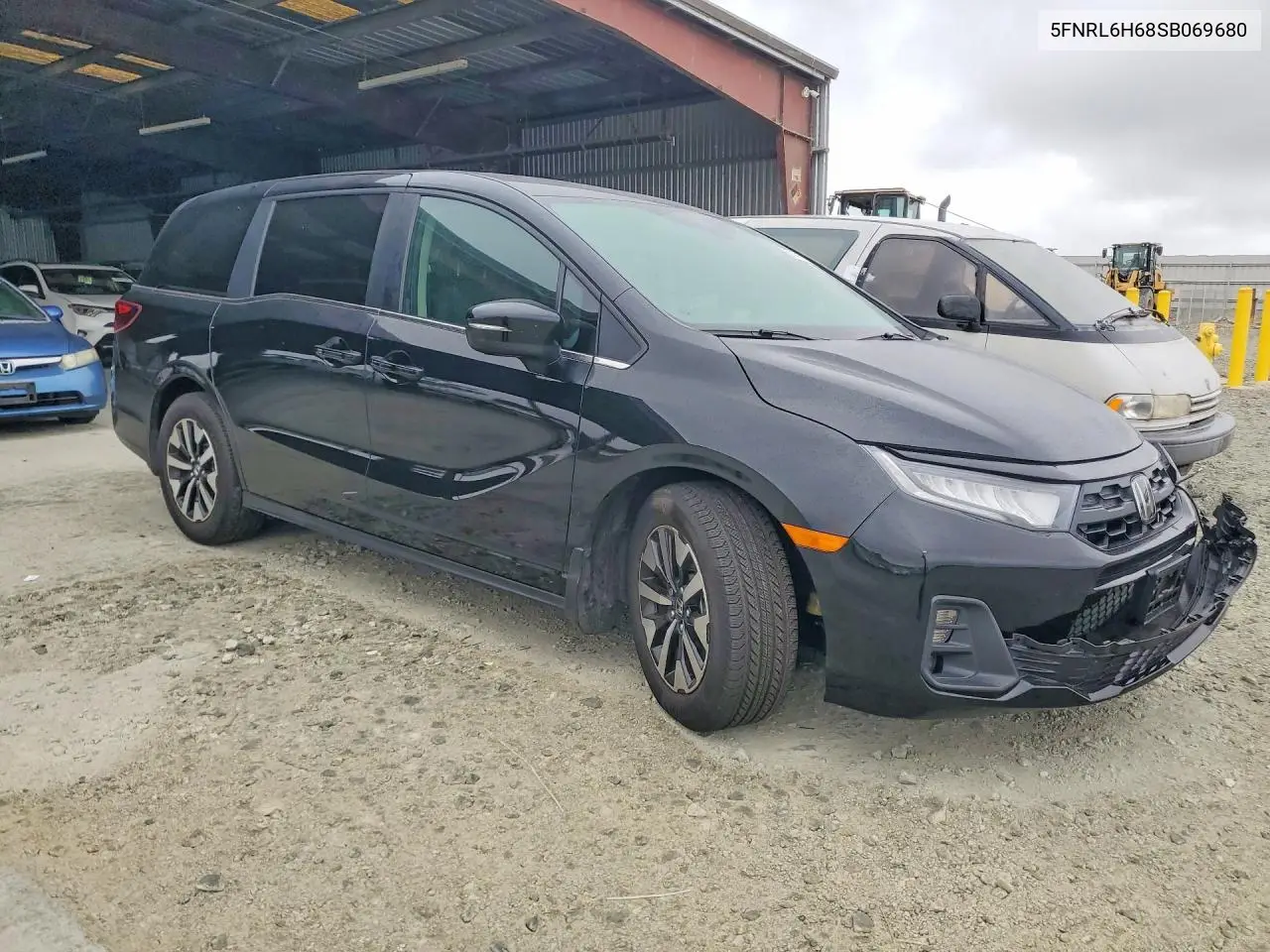 2025 HONDA ODYSSEY VIN 5FNRL6H68SB069680 — фото 4