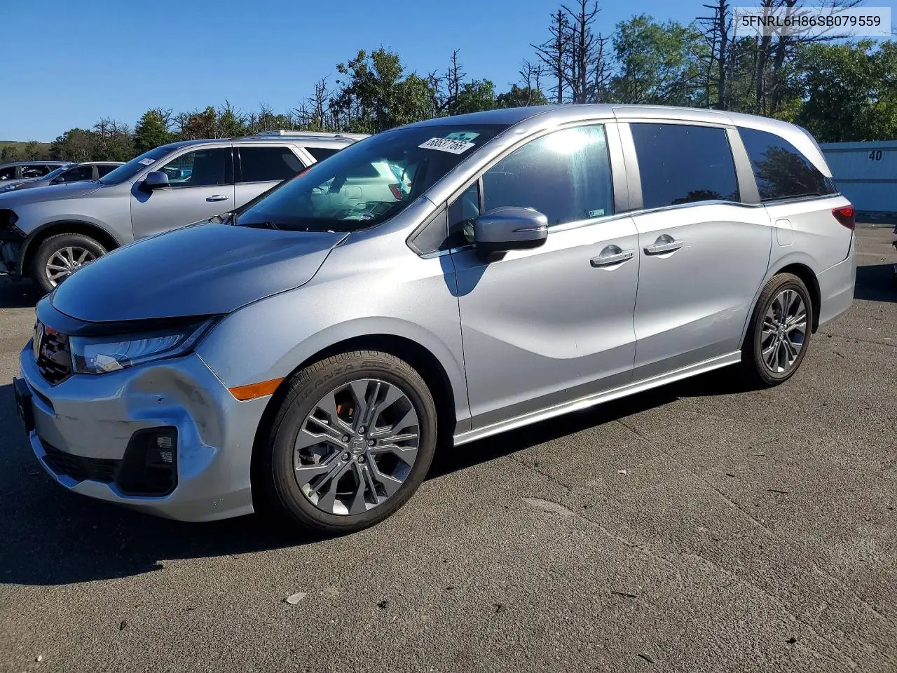 HONDA ODYSSEY 2025, VIN 5FNRL6H86SB079559