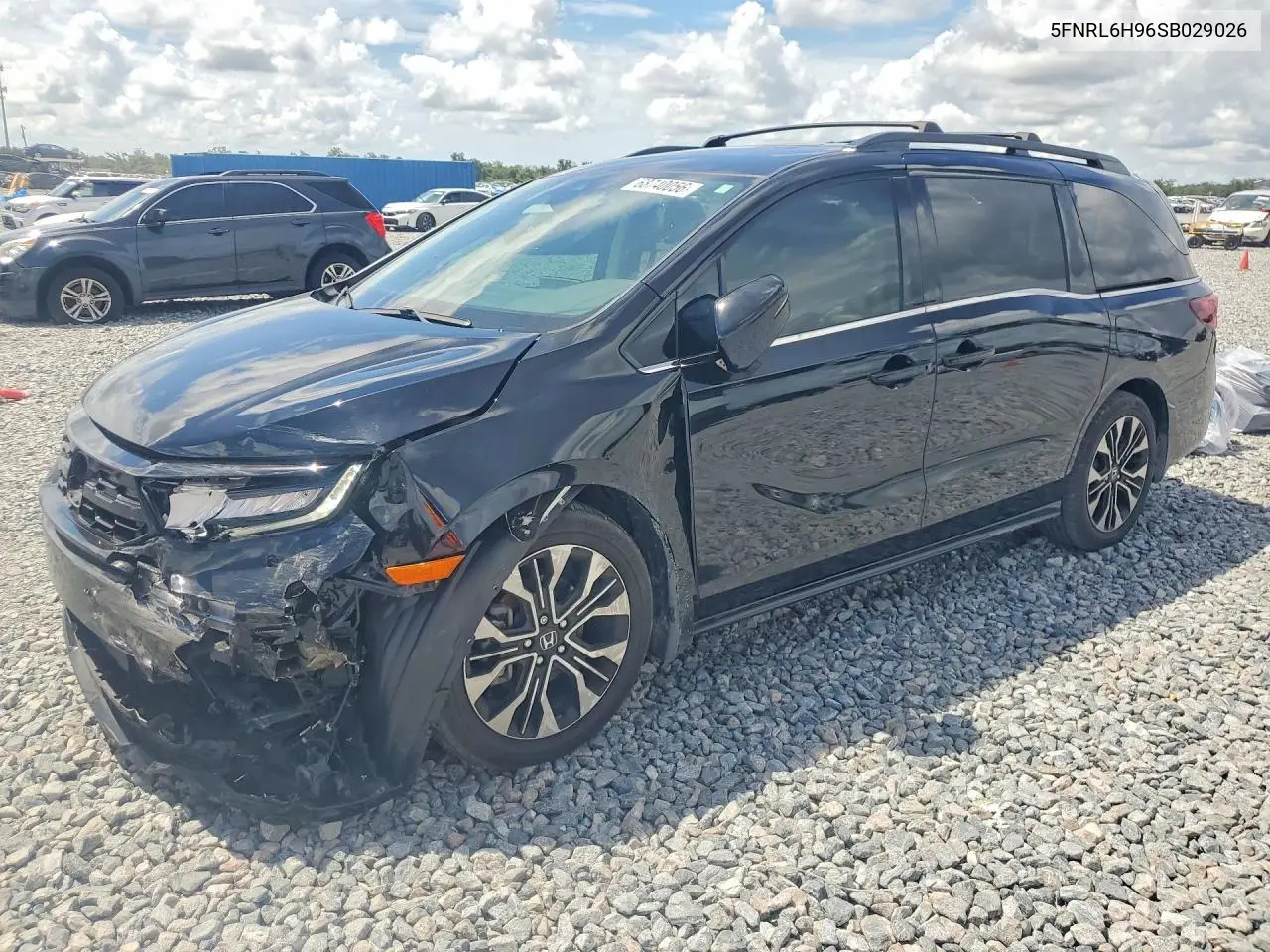 HONDA ODYSSEY 2025, VIN 5FNRL6H96SB029026
