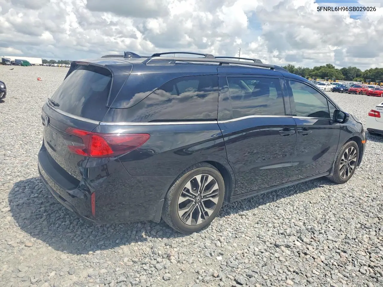 2025 HONDA ODYSSEY VIN 5FNRL6H96SB029026 — фото 3