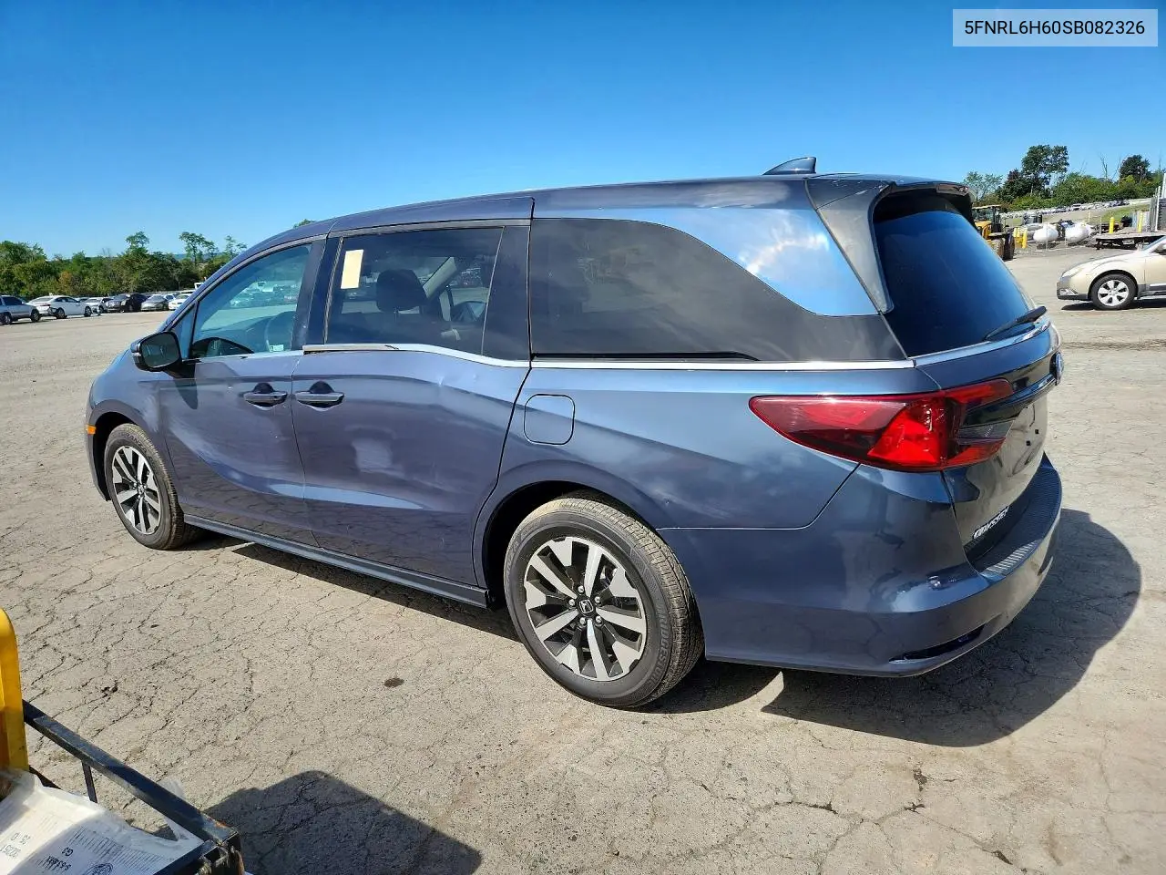 2025 HONDA ODYSSEY VIN 5FNRL6H60SB082326 — фото 2
