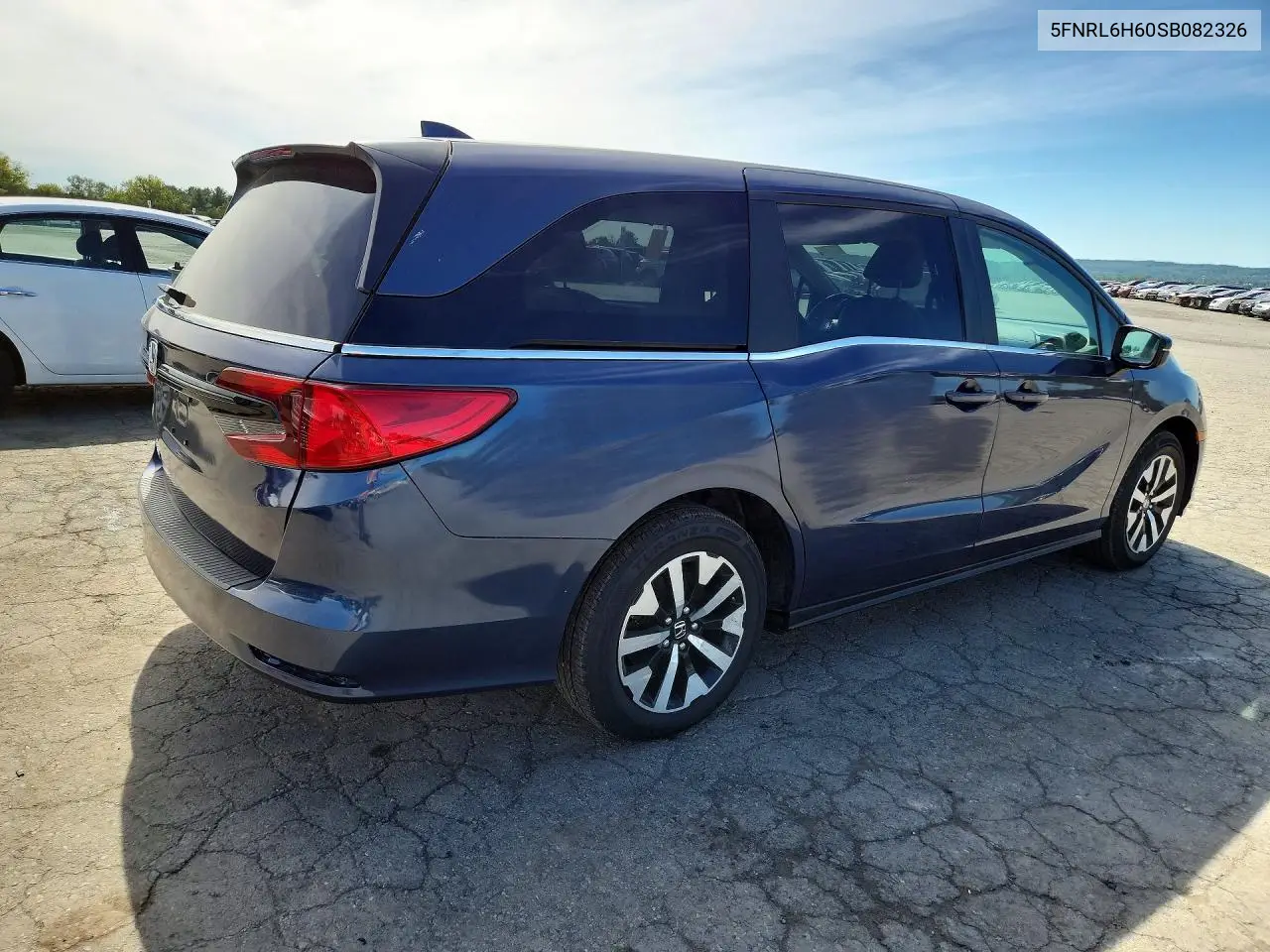 2025 HONDA ODYSSEY VIN 5FNRL6H60SB082326 — фото 3
