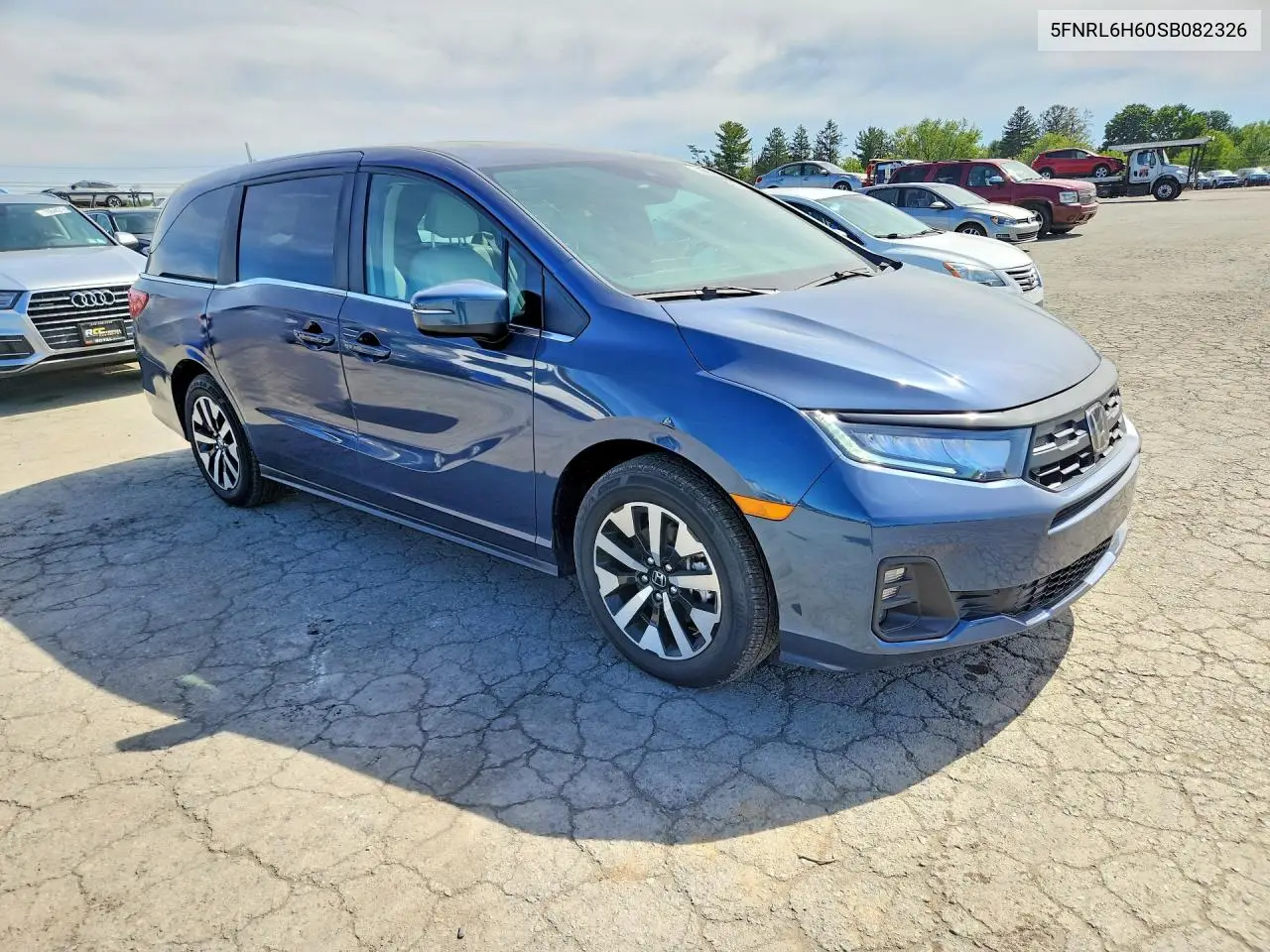 2025 HONDA ODYSSEY VIN 5FNRL6H60SB082326 — фото 4